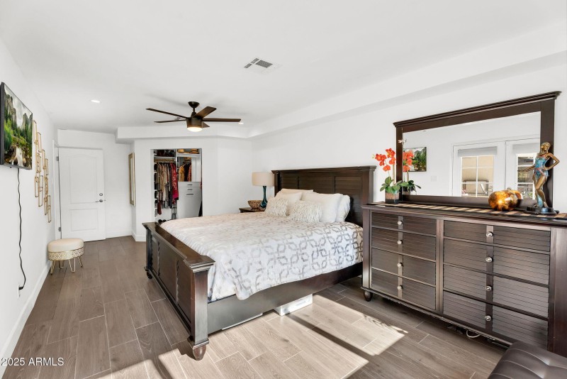 Bedroom Three with Accessible Closet