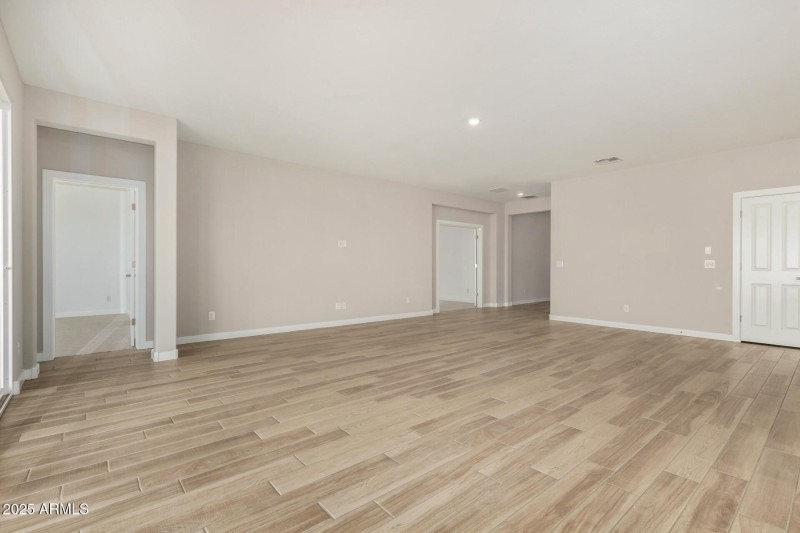 Great Room-Master Bedroom Door