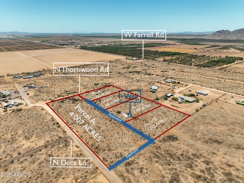 Parcel C is where house is going