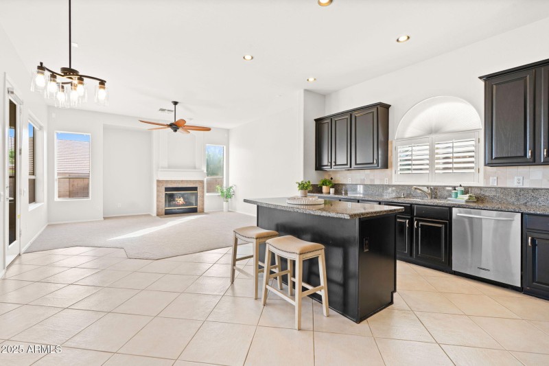 Kitchen & Family Room