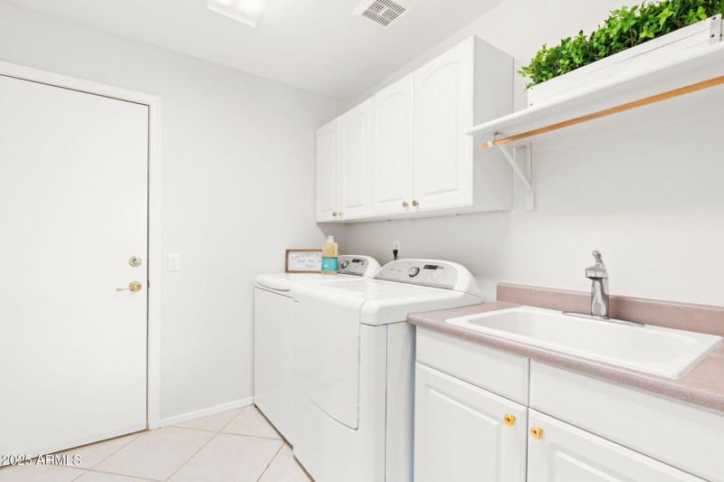 Laundry Room with Sink
