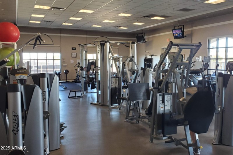 Fitness Center Workout