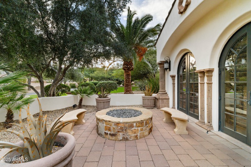 Front Seating Area Fire Pit