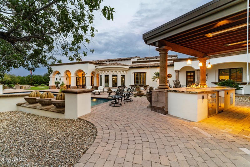Pool and Outdoor Kitchen