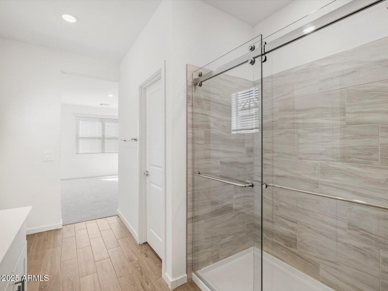 Primary Bathroom Upgraded Shower