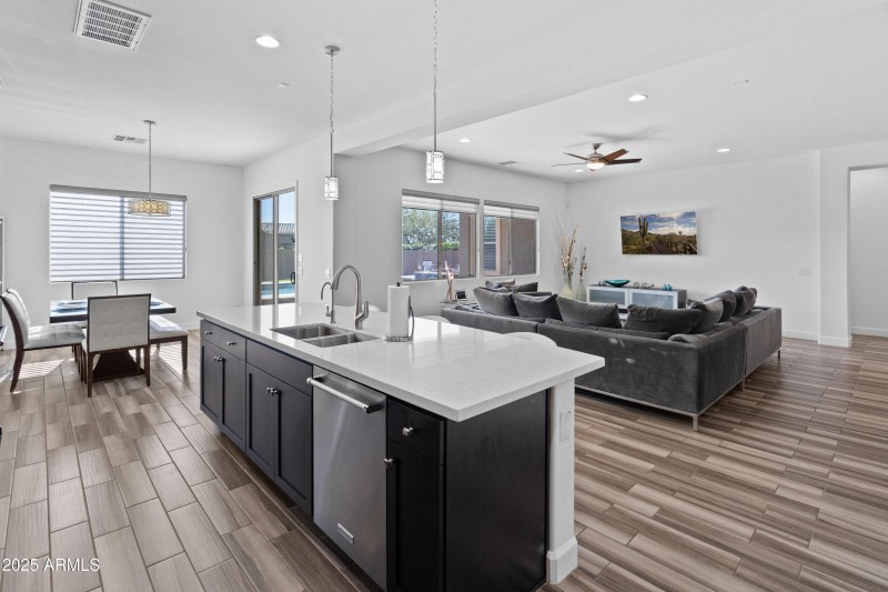 light and bright living spaces