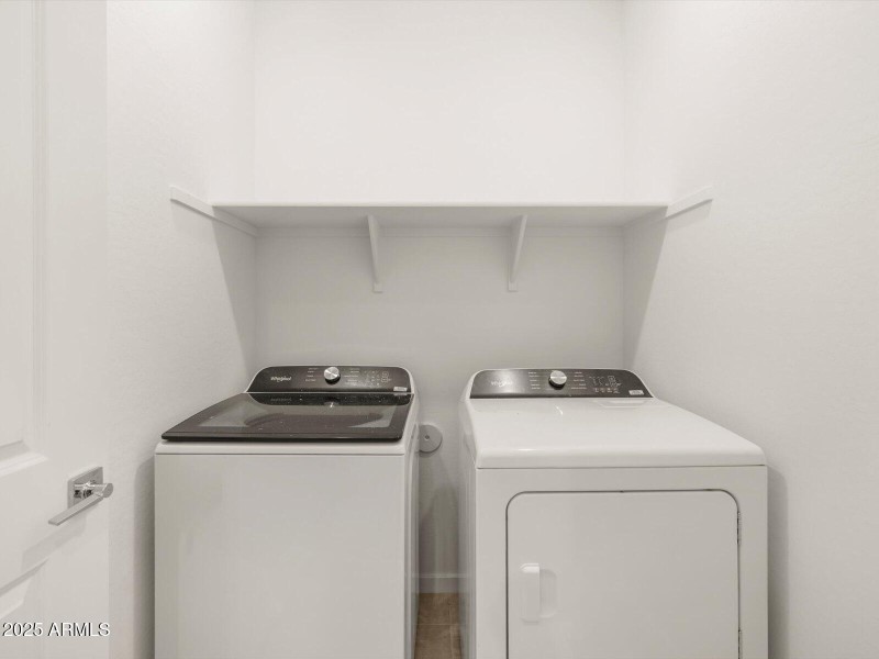Included Washer & Dryer