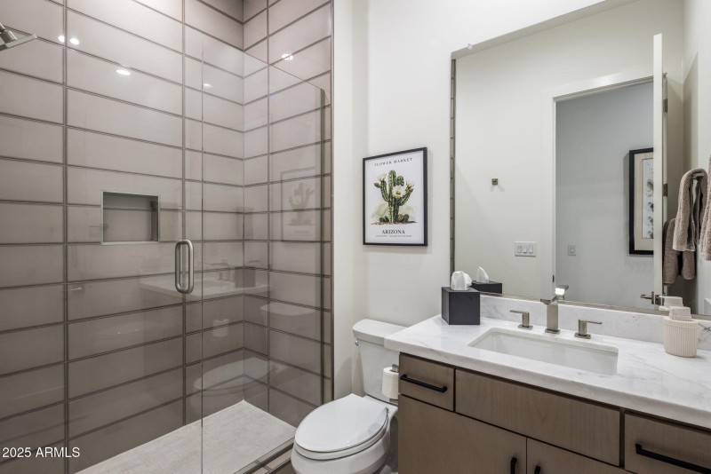 Bathroom III with Tiled Shower