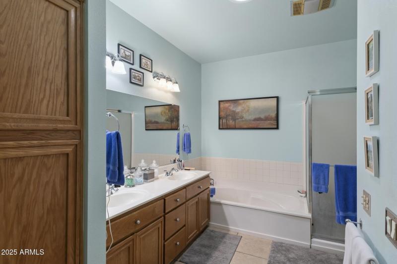 Master bathroom