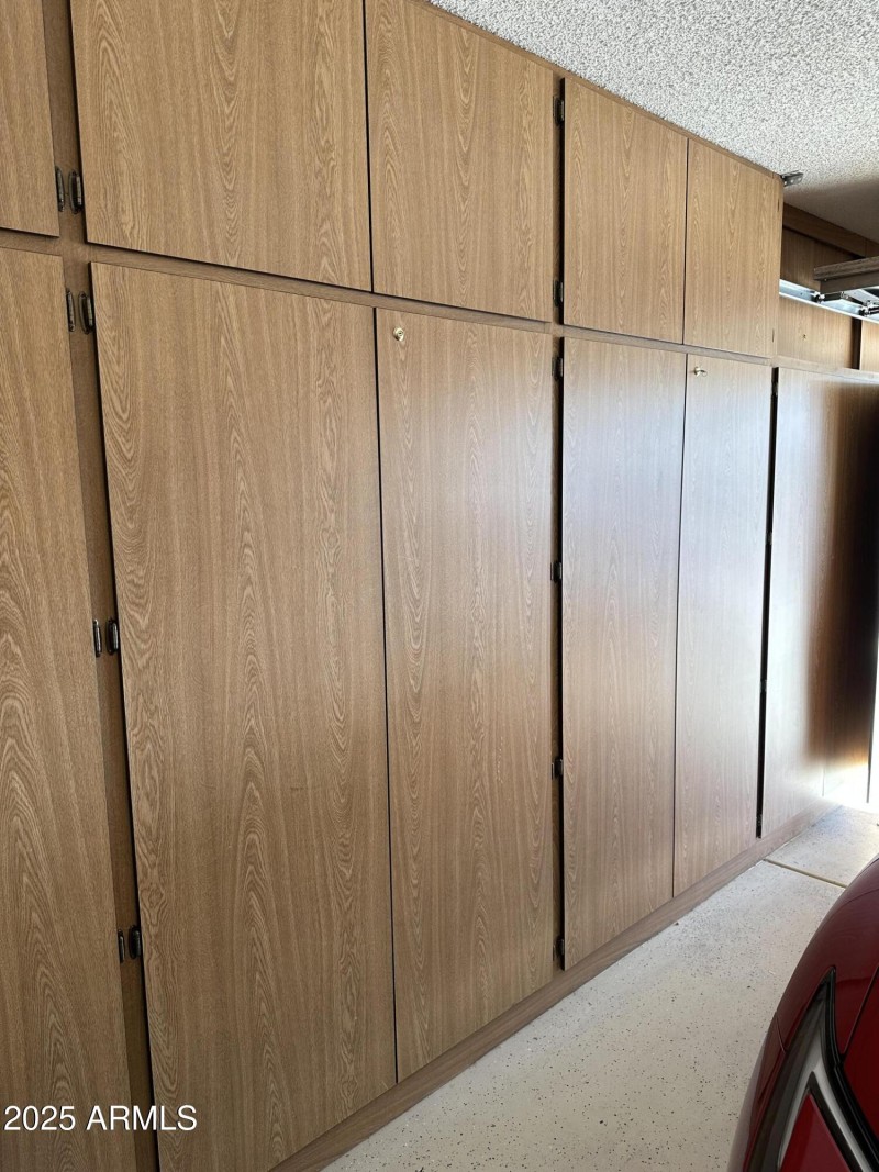 Cabinets in garage