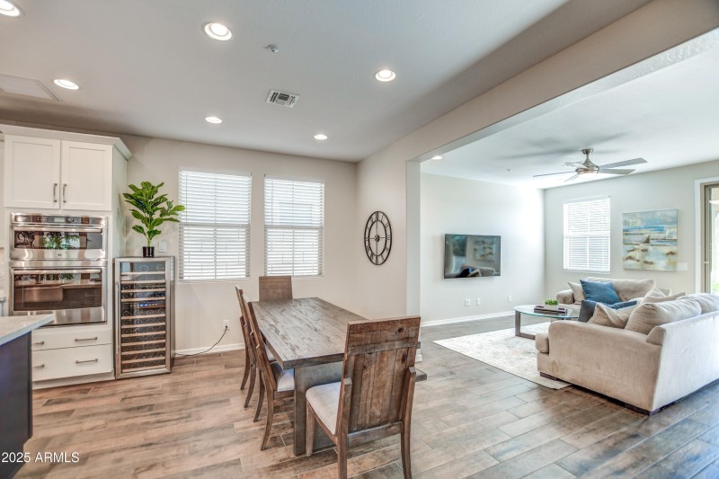 Kitchen opens to Great Room