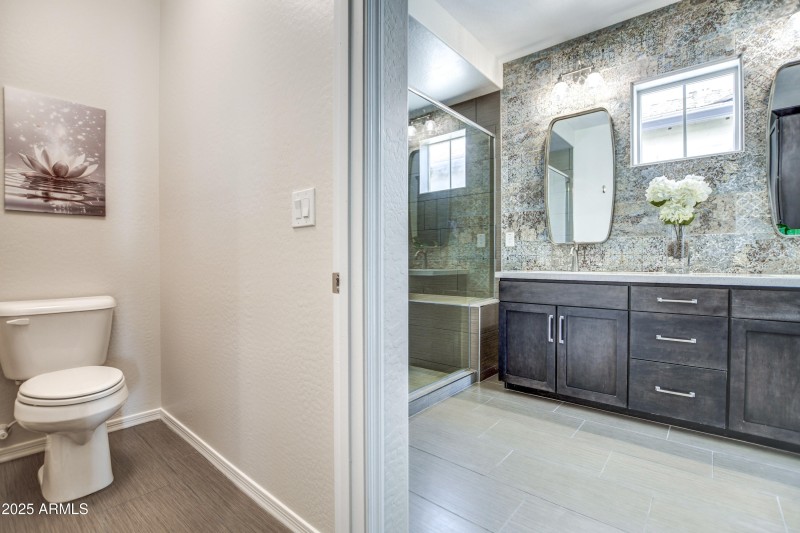 Commode in Private Room