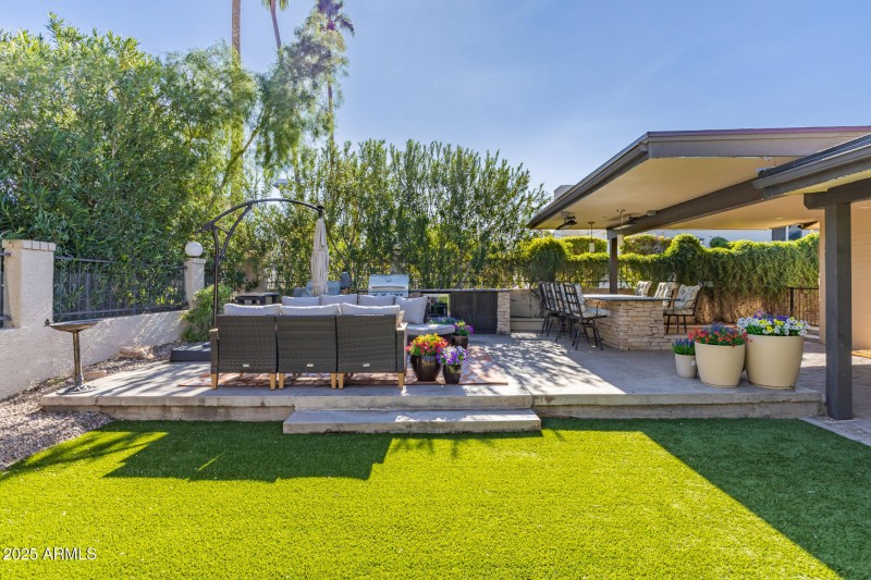 Entertaining Backyard