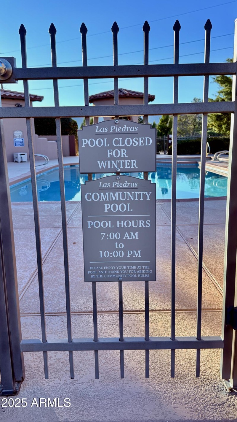 Pool Entrance