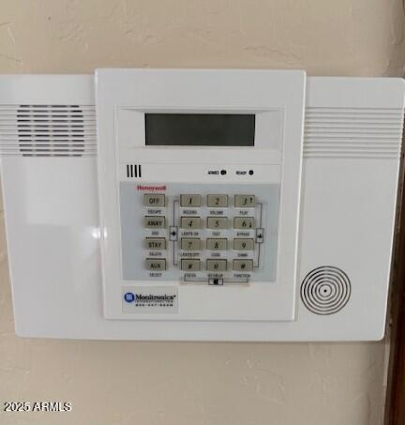 Wired for security system