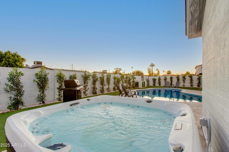 VIEW FROM THE JACUZZI