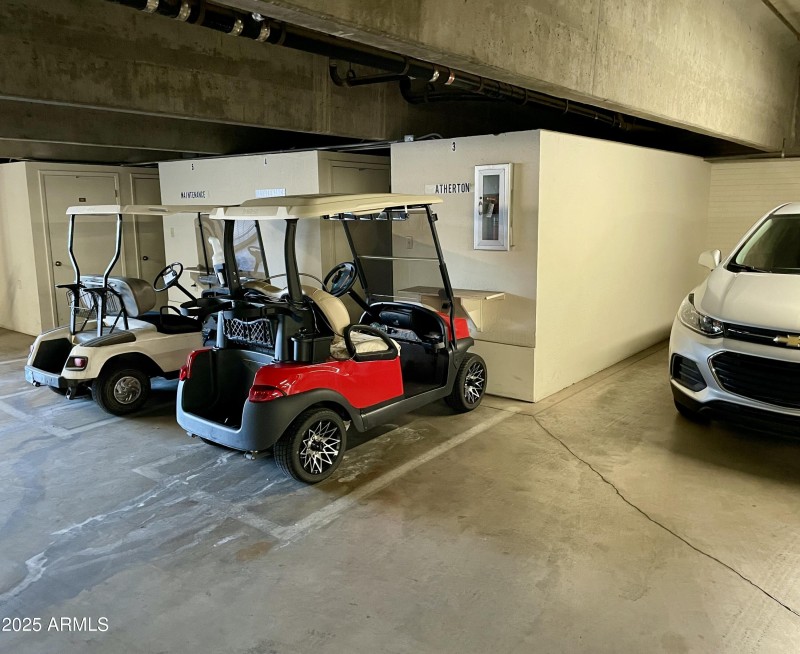 Golf Cart Parking