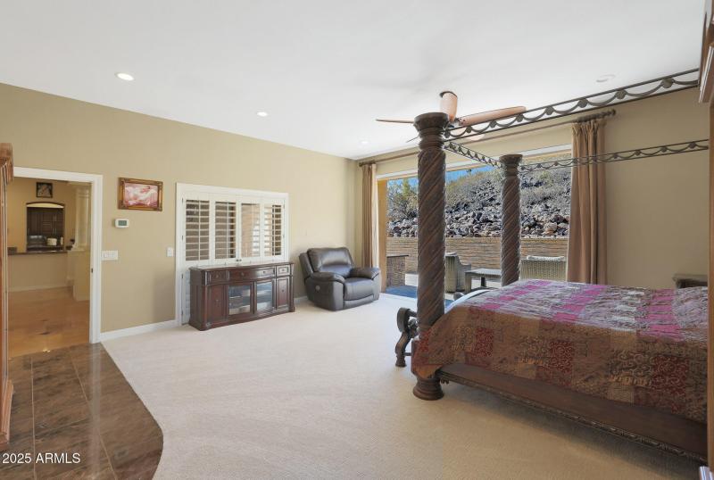 Primary with open patio