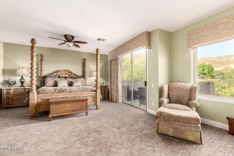 Primary Bedroom with Views