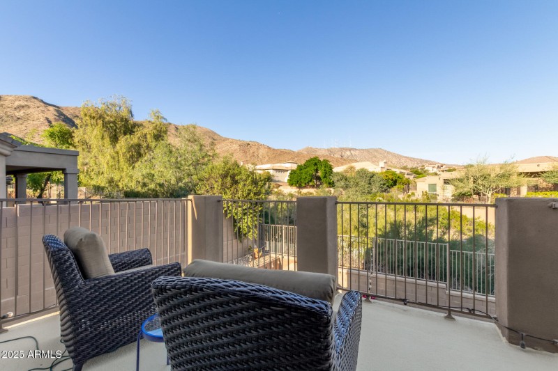 Patio off Upstairs Bedroom