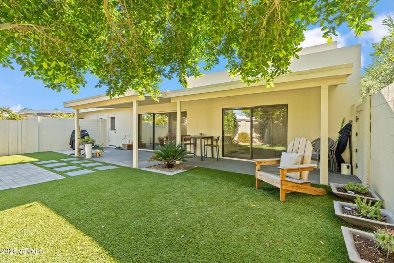 Large Covered Patio & Yard