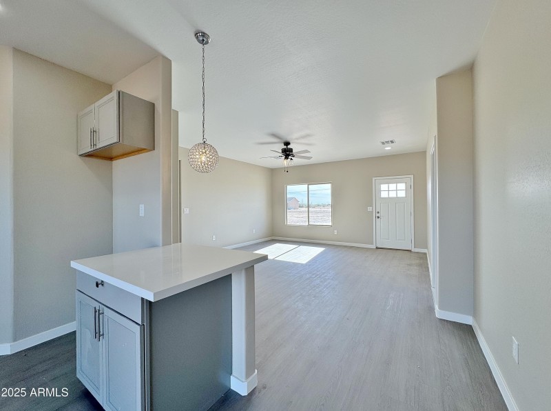 Living room from kitchen