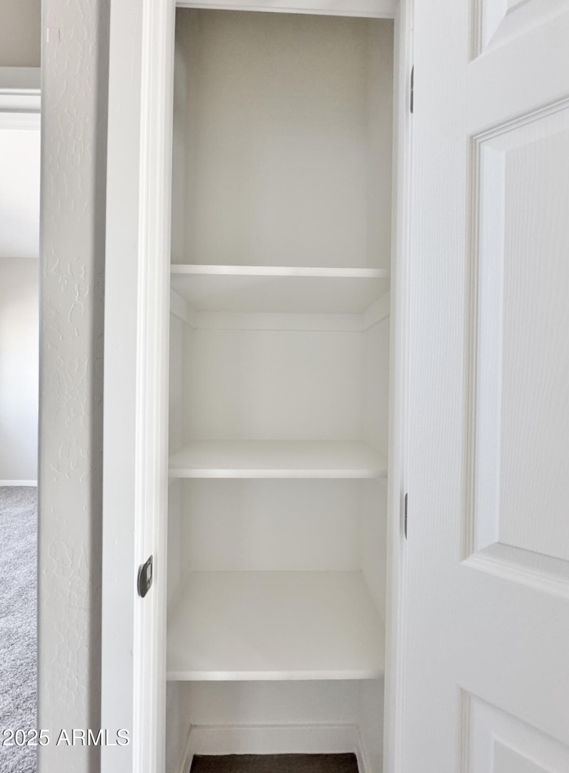 Hall linen closet