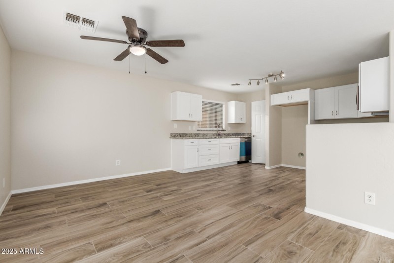 Dining in Living Room