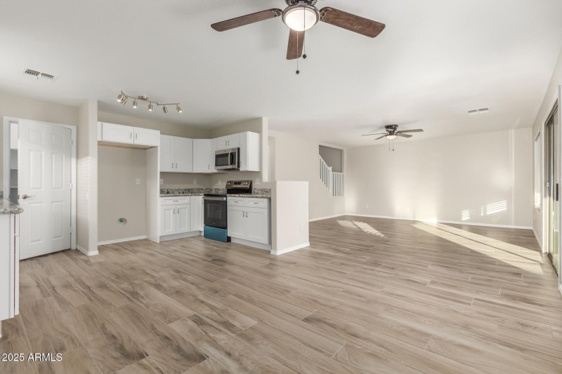 Dining in Living Room