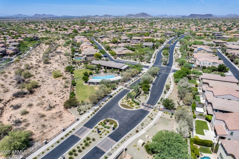 Aerial View of Neighborhood