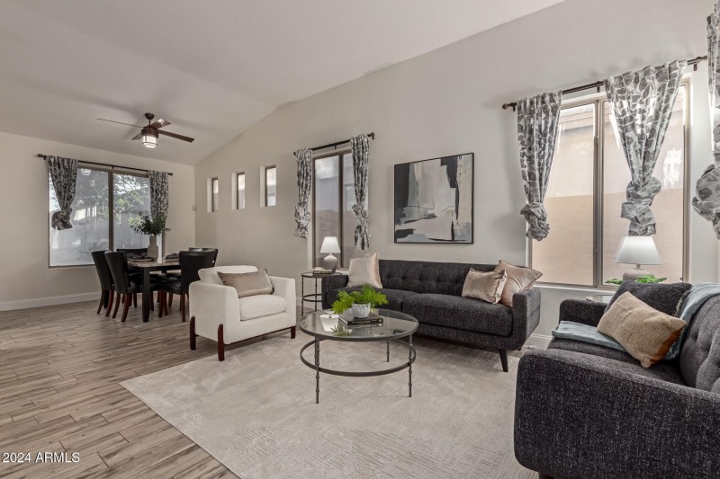 Formal living and dining