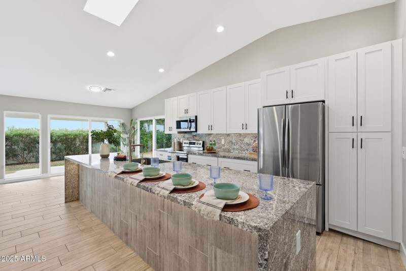 Stainless steel appliances