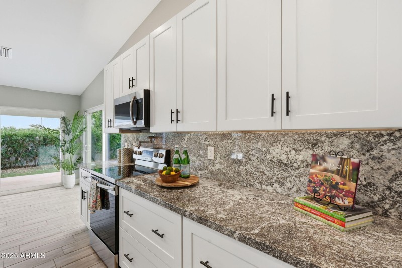 Granite backsplashes