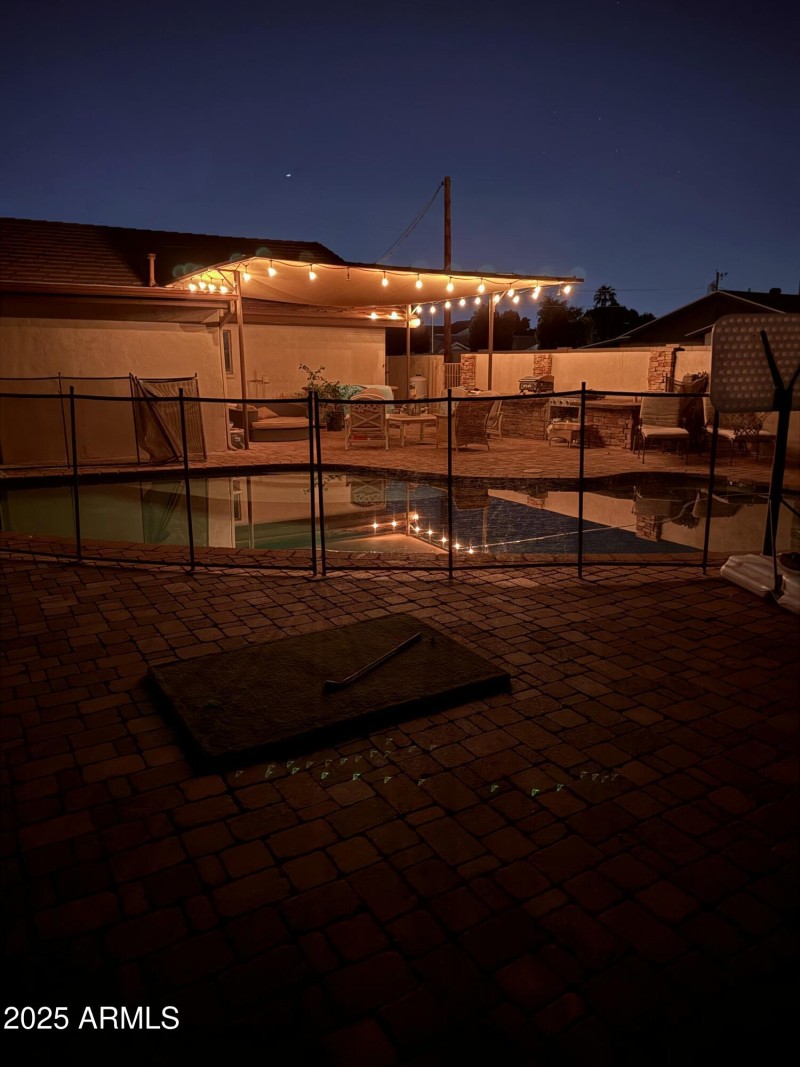 Pool at Night