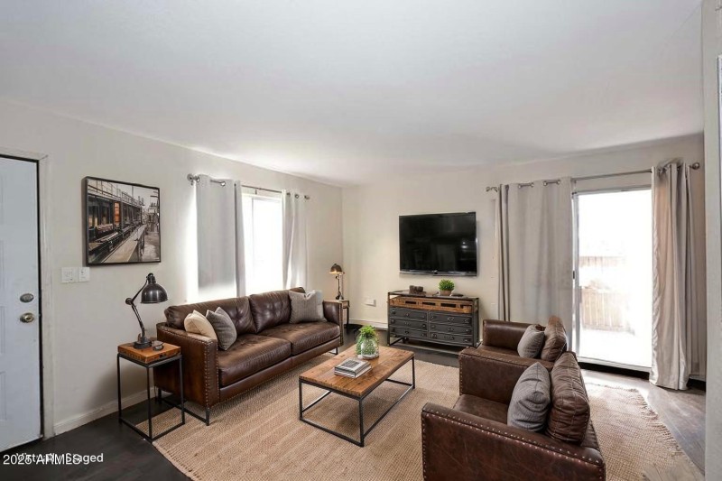 Virtually Staged Great-Room - Living Roo