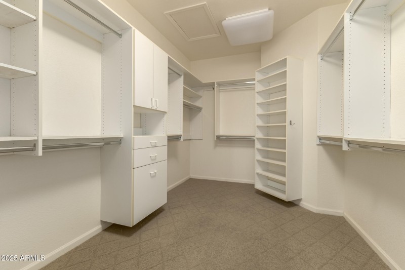 Amazing Primary Closet