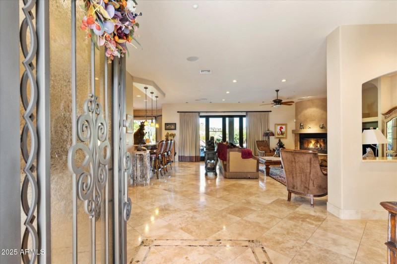 Entry View into Great Room