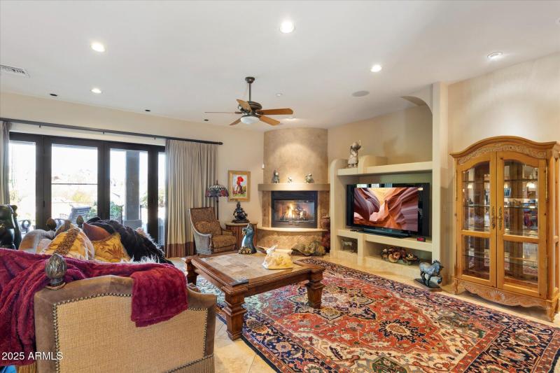 Living Area with Patio Access