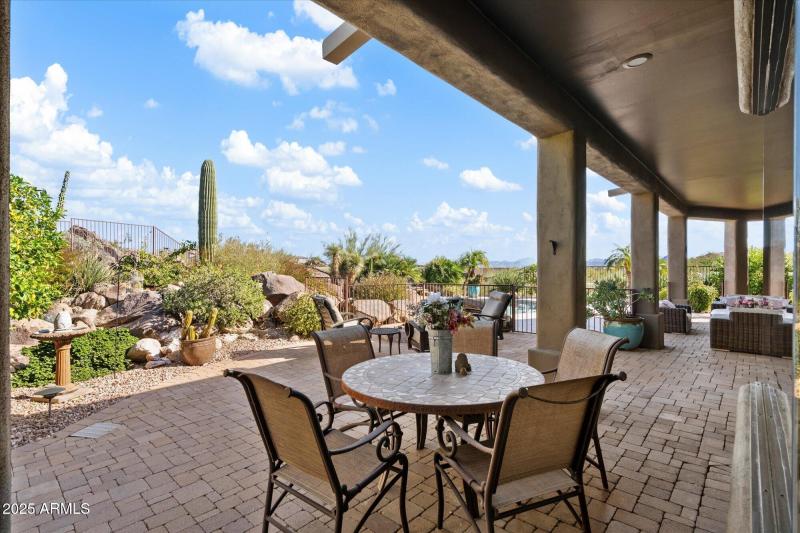 Al Fresco Dining with Desert Views