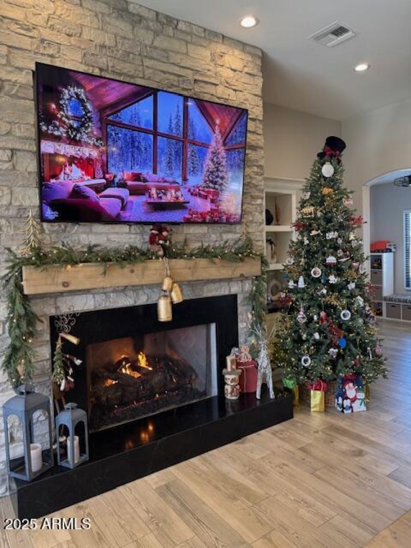 Living Area/Fire Place Gas/Wood