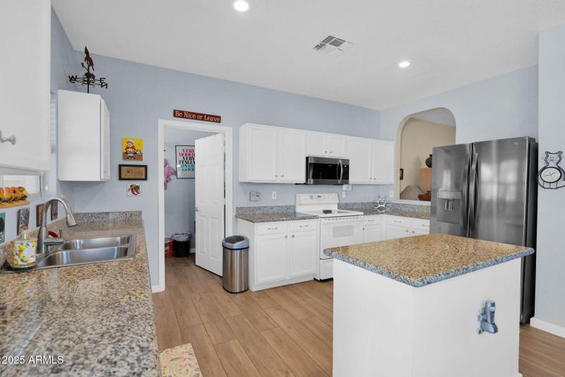 Kitchen looking towards Pantry/Laundry