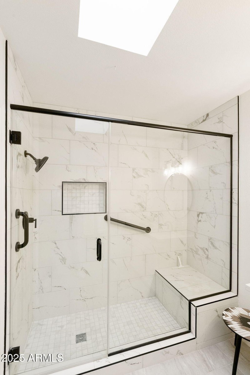 Guest Bath walk-in shower