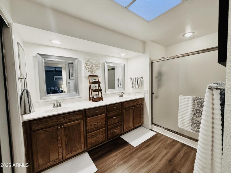 Primary Bath with Walk in Shower