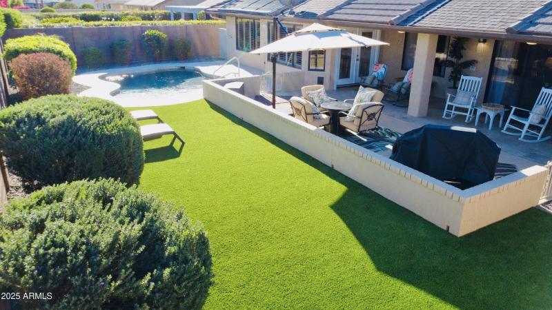 Misters and a Covered Patio