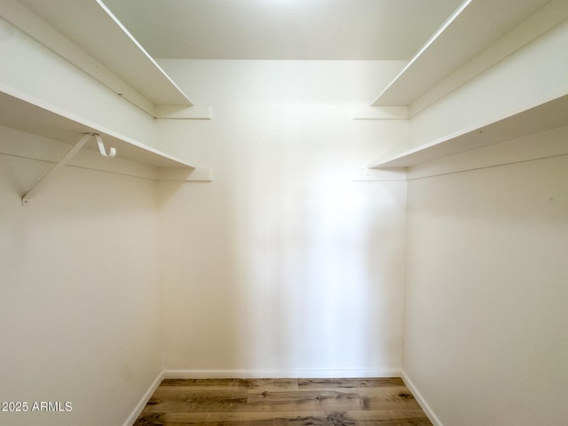 Huge walk in closet