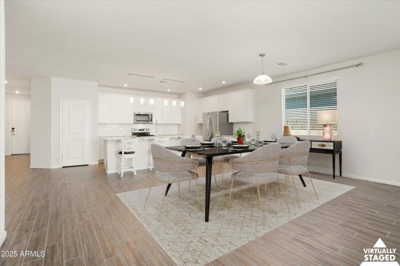 Dining To Kitchen STAGED