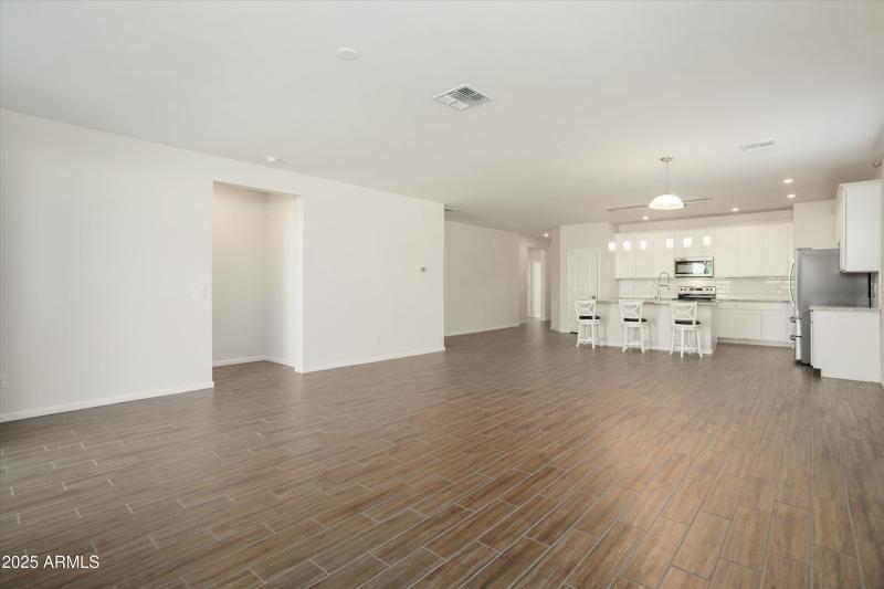 Living to Kitchen to East