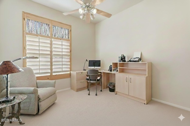 Bed 3-currently used as office