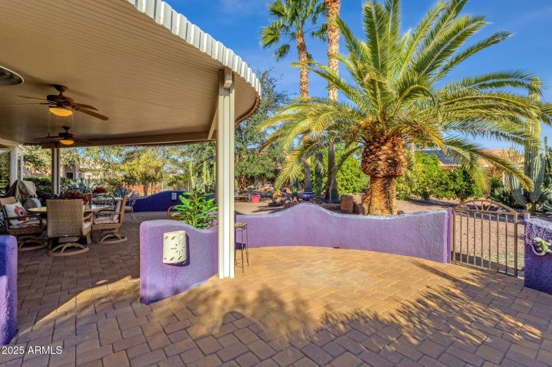 Patio Area with Gate
