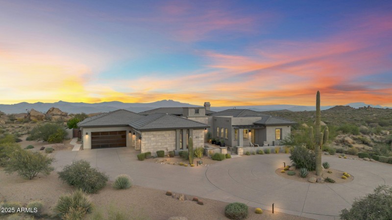 What a sense of arrival!